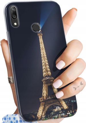 Hello Case Etui Do Huawei Y7 2019 Paryż Francja Eiffel