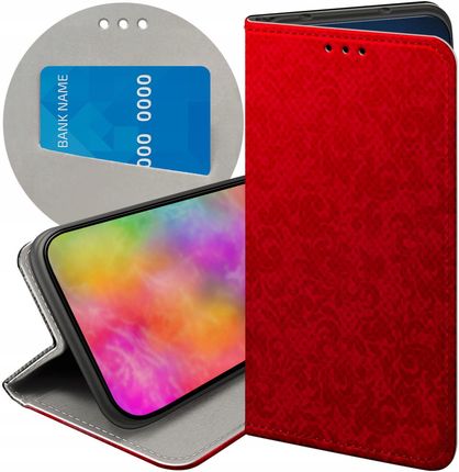 Hello Case Etui Z Klapką Do Samsung Galaxy M52 5G Czerwone Serca Róże Futerał