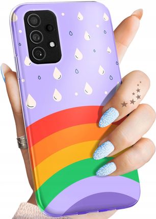 Hello Case Etui Do Samsung Galaxy A72 Tęcza Rainbow