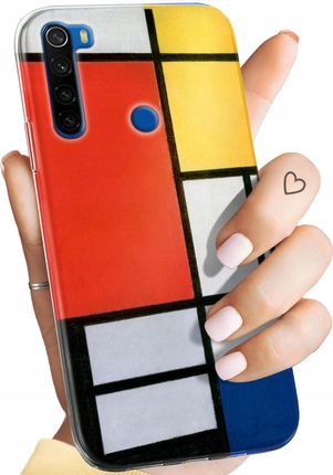 Hello Case Etui Do Xiaomi Redmi Note 8T Piet Mondrain Abstrakcja Geometria