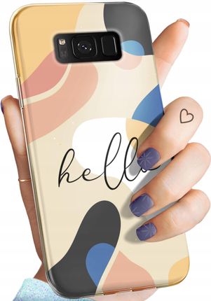 Hello Case Etui Do Samsung Galaxy S8 Abstrakcja Kształty Obudowa
