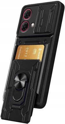 Youtab Etui Do Motorola Moto G84 Camshield Wallet Case Na Kartę
