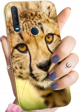 Hello Case Etui Do Alcatel 1S 2020 Gepard Cętki Obudowa