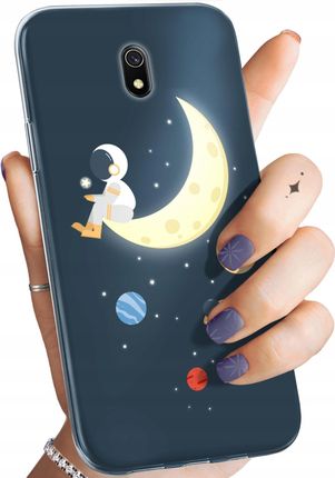 Hello Case Etui Do Xiaomi Redmi 8A Moon Księżyc Gwiazdy