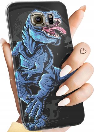 Hello Case Etui Do Samsung Galaxy S6 Dinozaury Obudowa