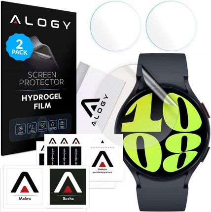 Alogy 2X Folia Ochronna Hydrożelowa Do Smartwatch Samsung Galaxy Watch 6 44Mm