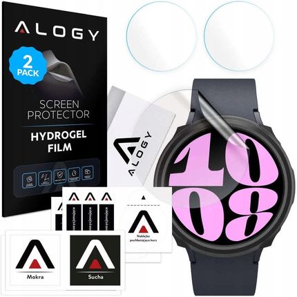 Alogy 2X Folia Ochronna Hydrożelowa Do Smartwatch Samsung Galaxy Watch 6 40Mm