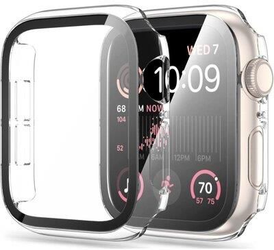 Tech Protect Etui Hybrid360 Do Apple Watch 4 5 6 Se 44Mm Przezroczysty
