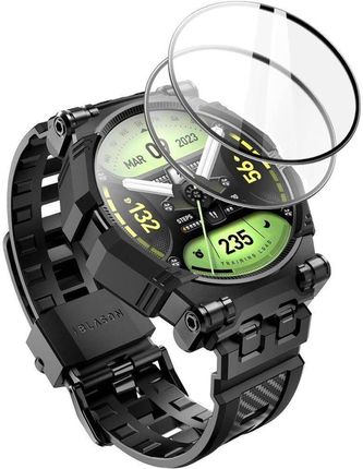 Supcase Pasek Iblsn Armorbox Do Galaxy Watch 4 5 6 44 Mm Czarny Szkło