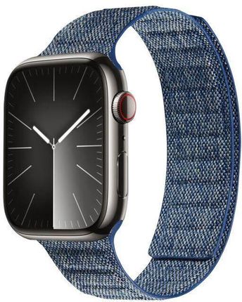Crong Melange Pasek Magnetyczny Do Apple Watch 42 44 45 49 Mm Niebieski Melanż