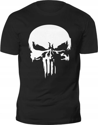 Punisher Skull Koszulka Na Siłownię Trening Marvel