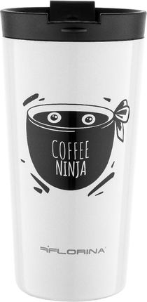 Florina Kubek Nierdzewny Do Kawy Herbaty Ventura Ninja 360Ml
