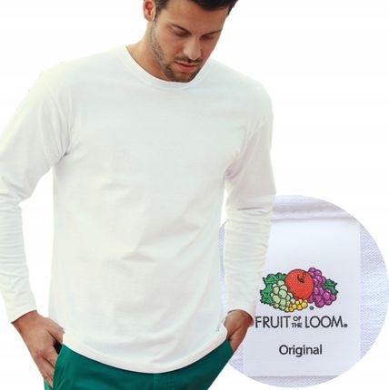 Koszulka Z Długim Rękawem Fruit fc white XXL