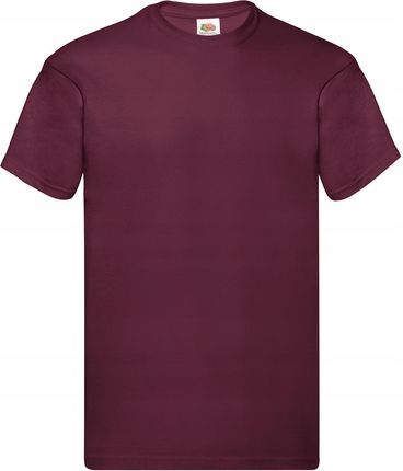 T-shirt Koszulka Fruit Of The Loom burgundy L