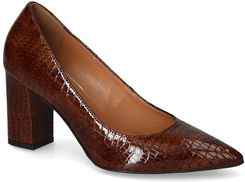 Zdjęcie Czółenka Fabio Fabrizi 852 Brązowe Mis lakier - Siemiatycze