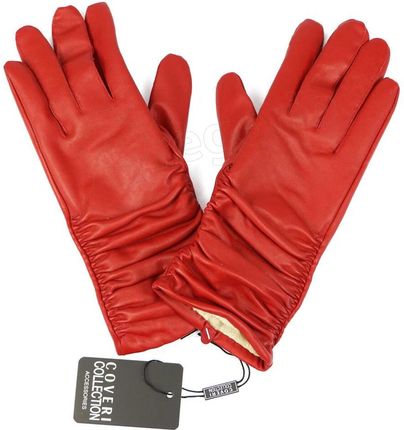 Rękawiczki damskie Coveri 148 516 RED Czerwone