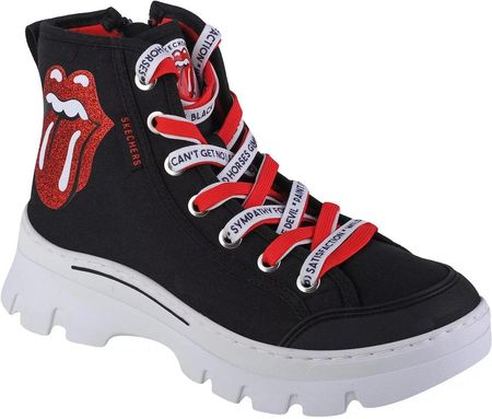 Buty sneakersy Damskie Skechers Rolling Stones Roadies Surge - Lick It 177967-BKRD Rozmiar: 37