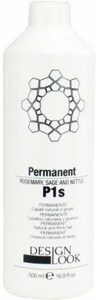 DESIGN LOOK Płyn do trwałej PERM P1S naturalne, grube włosy 500 ml