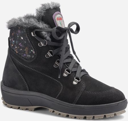 Damskie zimowe buty z membraną Olang Anency.Tex 81 39 25.4 cm Nero (8026556639916)