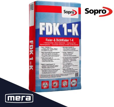 Sopro FDK 1 K 1180 - Klej wodoszczelny do taśm i mat 1 składnikowy 5kg