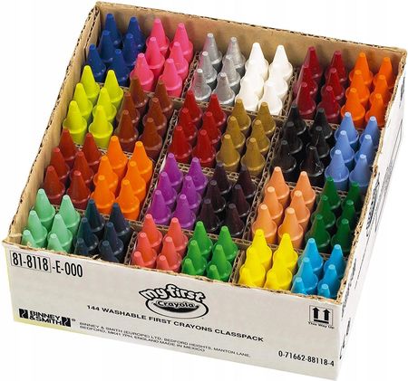 Crayola 144 Kredki Dla Najmłodszych Jumbo Zestaw