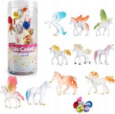 Woopie Zestaw Figurki Duże Zwierzęta Jednorożce Unicorn Pojemnik Xxl Farma