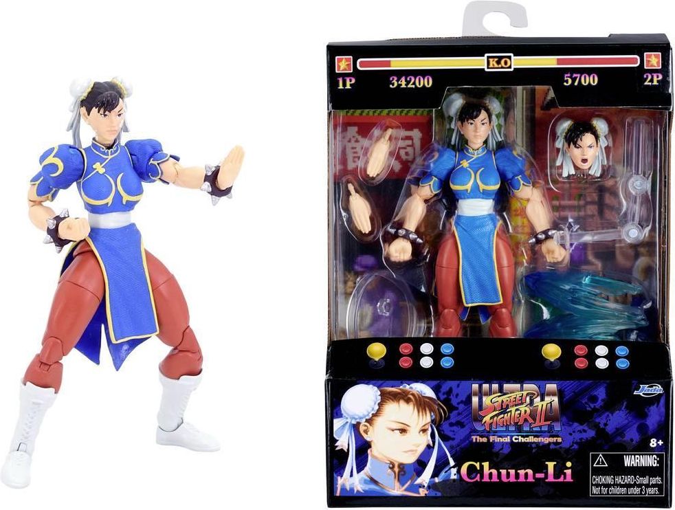 JADA TOYS figurka Street Fighter II Chun-Li 253252026 - Ceny