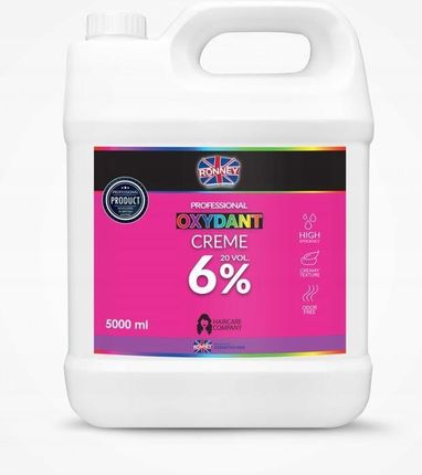 Ronney Professional Oxydant Creme 6% Kremowy oksydant 5000 ml