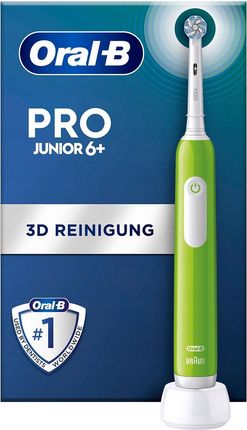 Szczoteczka elektryczna Oral-B Pro Junior 6+ zielony