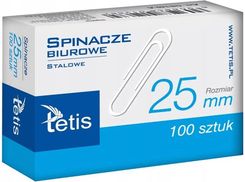 Zdjęcie Tetis Spinacze Biurowe 25Mm 100Szt. Gs140-A - Nowy Staw