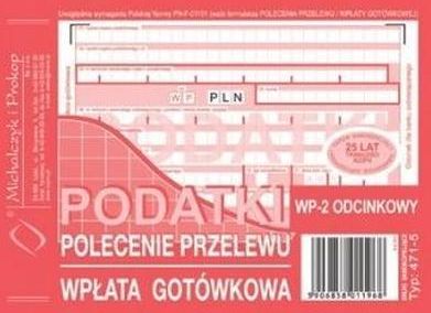 Michalczyk I Prokop Podatki Polecenie Przelewu - Wpłata 471-5