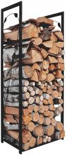 Zdjęcie Pojemny, ozdobny stojak na drewno KS-22 STOJAK LIŚĆ L z serii KAJA HOME - Miasteczko Śląskie