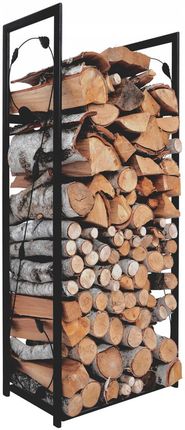 Pojemny, ozdobny stojak na drewno KS-22 STOJAK LIŚĆ L z serii KAJA HOME