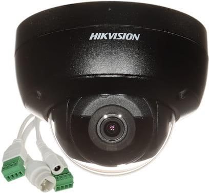 Hikvision Kamera Wandaloodporna Ip Ds-2Cd2186G2-Isu(2.8Mm)(C)(Black) Acusense - 8.3Mpx 4K Uhd