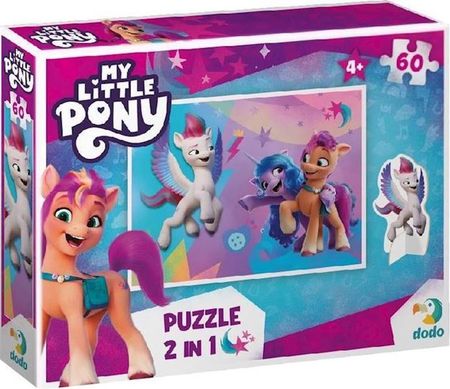 Dodo Puzzle 60El. My Little Pony With Charater Figure