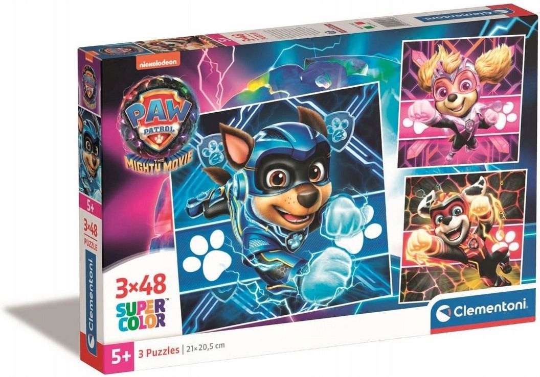 Clementoni 3W1 Super Kolor Psi Patrol - Ceny i opinie - Ceneo.pl