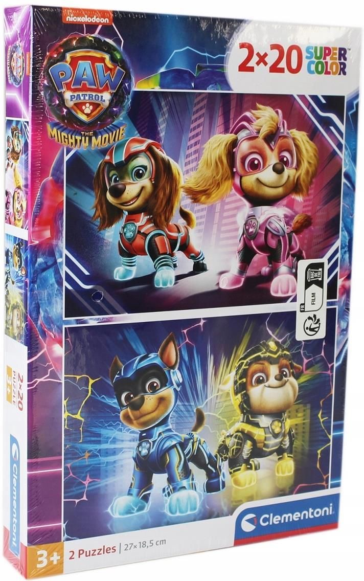 Clementoni 2W1 Super Kolor Psi Patrol - Ceny i opinie - Ceneo.pl