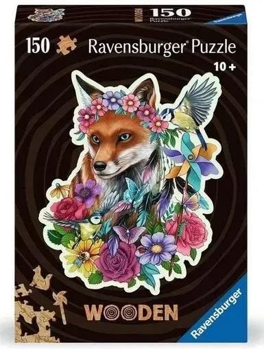 Ravensburger Wooden Puzzle Colorful Fox 150El. - Ceny i opinie - Ceneo.pl
