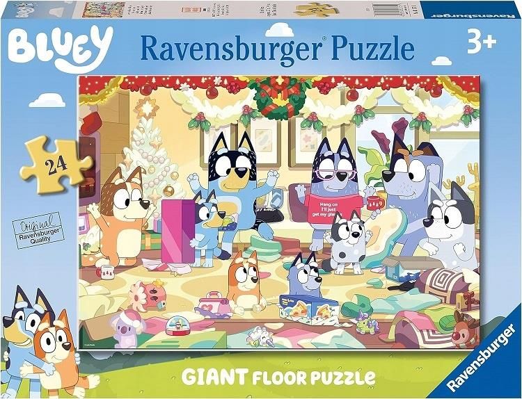 Ravensburger Puzzle Podłogowe 24El. Bluey 3171 - Ceny i opinie - Ceneo.pl