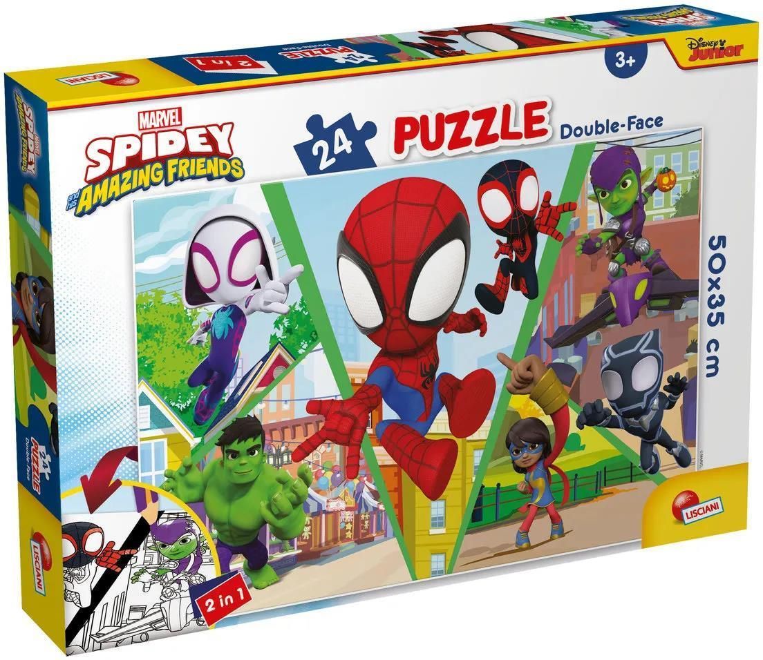 Lisciani Giochi Puzzle Double-Face Spidey 24El. - Ceny i opinie - Ceneo.pl
