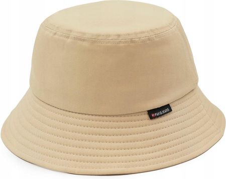 Letni kapelusz rybacki bucket hat bawełna na lato