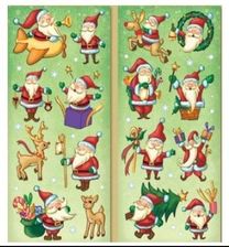 Zdjęcie Brewis Naklejki Na Folii Mikołaje I Renifery - Świecie