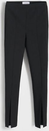 Reserved - Spodnie z rozciętymi nogawkami - Czarny