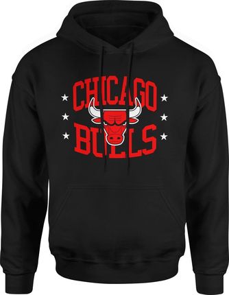 Chicago Bulls Męska Bluza Nba Z Kapturem L Czarny