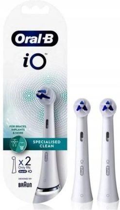 Oral-B iO Specialised Clean Końcówki Białe 2 szt.