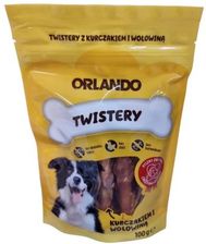 Orlando Pure Taste Przysmak Twistery Z Kurczakiem I Woowin Orlando 100G