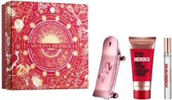 Zestaw dla kobiety Carolina Herrera 212 Heroes Forever Young For Her Komplet 80 Ml Edp & 100 Ml Bl & 10 Ml Roll-On - zdjęcie 1