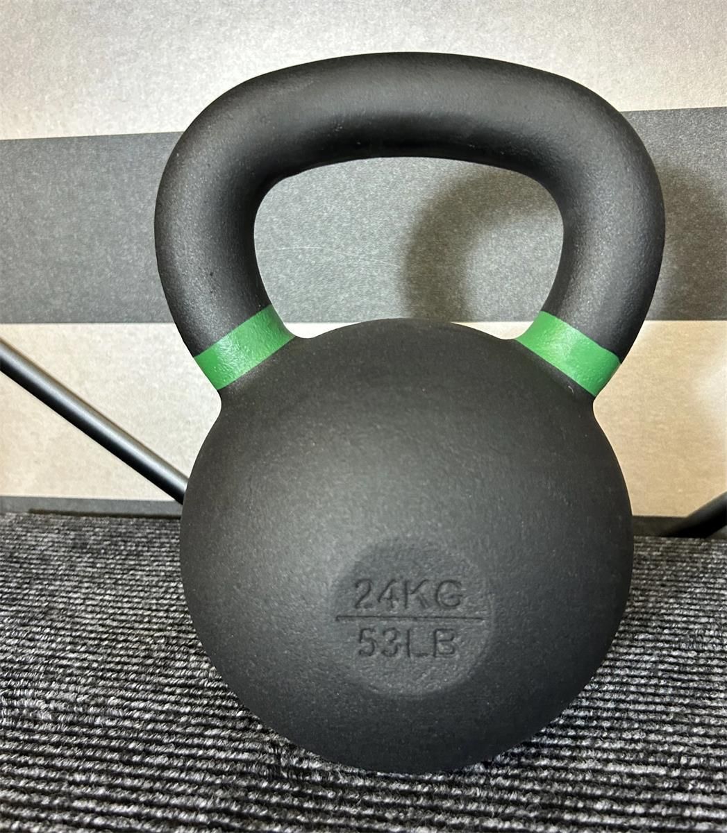 Kettlebell Torneo Incore Sports 18 Kg - Acciaio Resistente, Impugnatura Ergonomica Per Girevoy Sport (GS)