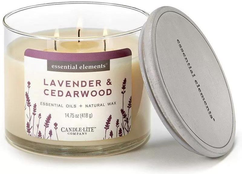 Candlelite Essential Elements Lavender & Cedarwood 418g Opinie i
