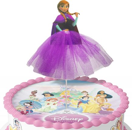 Topper Urodzinowy Na Tort Kraina Lodu Elza Księżniczka 3D Na Urodziny